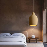 Square pendant light LED side angle view