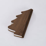 The lamp lying folded flat with the paper tiers pressed together