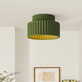 Drum Ceiling Light Classic Silhouette View