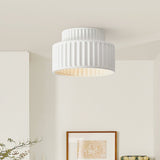 Drum Semi-Flush Ceiling Light Additional Angle