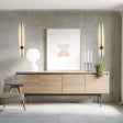 Modern minimal glass pendant lamp