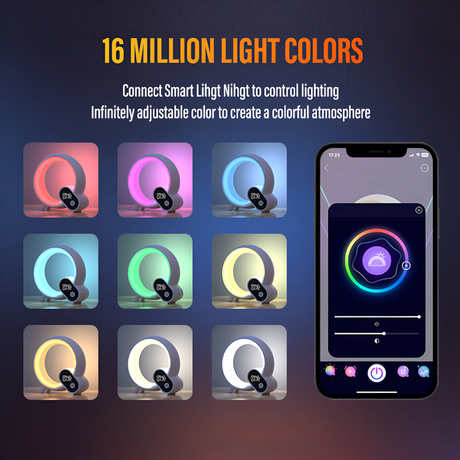 NovaLuxe Speaker Lamp App Control Interface View