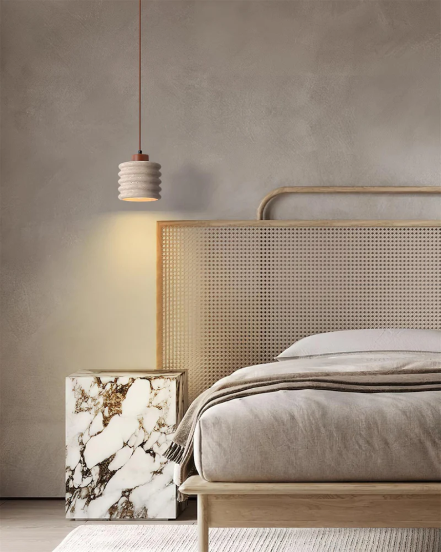 LumaVell Japandi Pendant Light for reading corner accent - OpalDwell