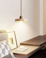 Nolare Travertine Pendant Light for dining area accent - OpalDwell