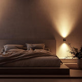 Orbilo Glass Wall Lamp dimensions and design detail | OroDwell