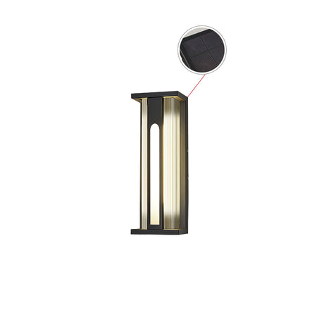 The short solar lantern shown with the solar cell on its top