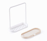 Compact dishcloth holder for kitchen organization