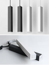 Elorra Pendant Light Painted Aluminum Detail Close-Up - OpalDwell