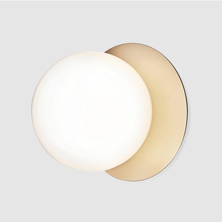 Globe Ceiling Light Installed in Hallway