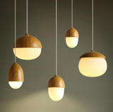 White Pendant Light LED Moon Design for Kitchen