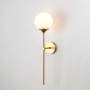 Brass wall light dimensions for living room