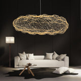 Iron pendant light LED cloud design for living room