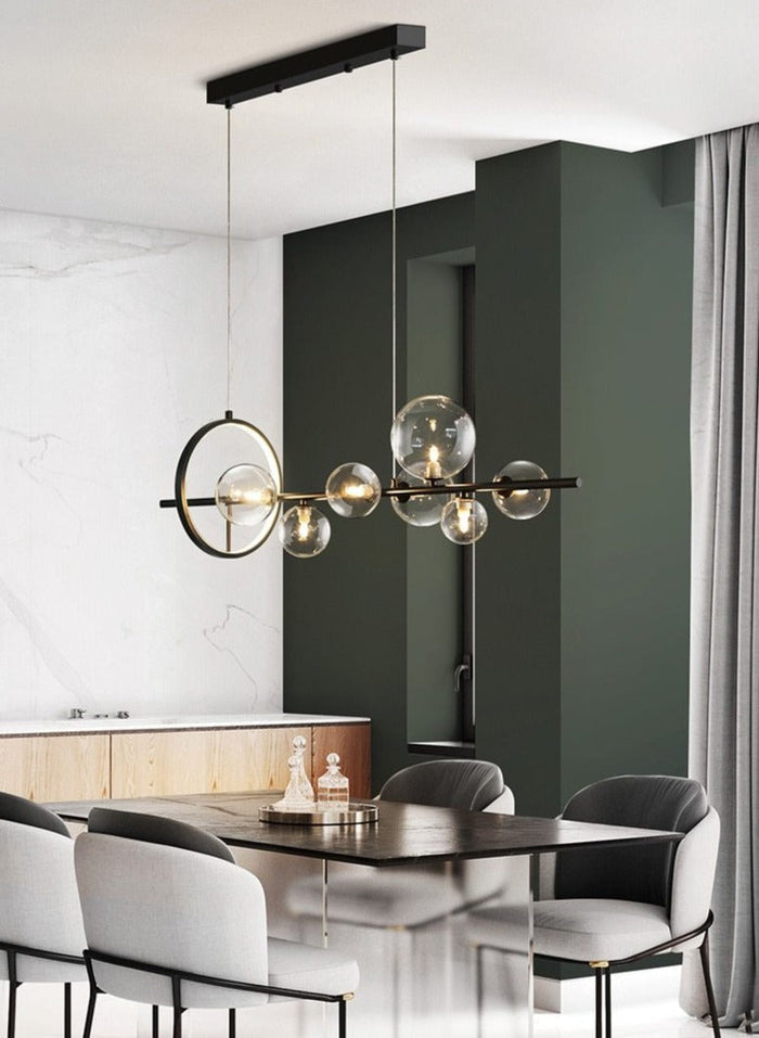 Hanging Glass Pendant for Classic Interiors