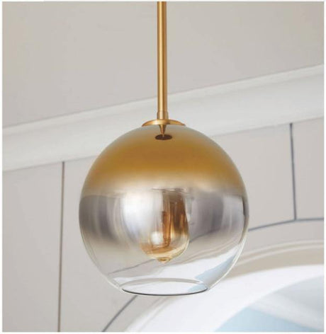 Aurell Glass Chandelier dimensions and design detail | OroDwell