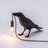 Rookhaven Raven Bird Table Lamp for Living Room