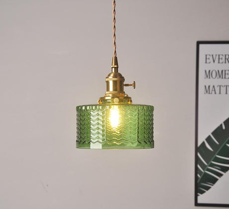 Hinata Brass Pendant Light – square design – view 15 | OroDwell