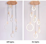 Ring Chandelier for Dining Rooms and Entryways - OpalDwell