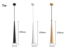 Cone Pendant Light Clean Contemporary Silhouette Accent - OpalDwell