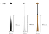 NovaCrest LED Pendant Light Side Angle Perspective - OpalDwell