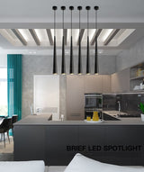 Aluminum Pendant Light Sleek Modern Design Detail - OpalDwell