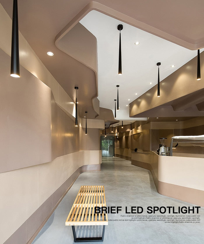 Cone Pendant Light Ambient Glow Home Accent - OpalDwell
