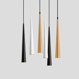 NovaCrest Cone LED Pendant Light Modern Aluminum - OpalDwell
