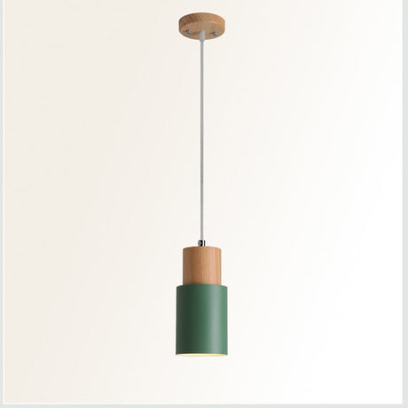 Lyra Hanging Lamp – Matte Plastic Shade Fixture