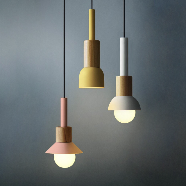 White Pendant Light LED Dome Design for Dining Room