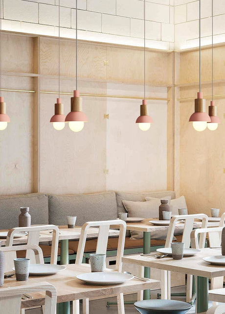 White Finish Pendant for Dining Table