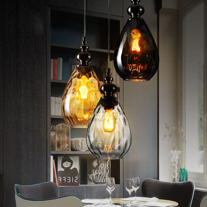 Arlena Wood Pendant Light – drop design | OroDwell