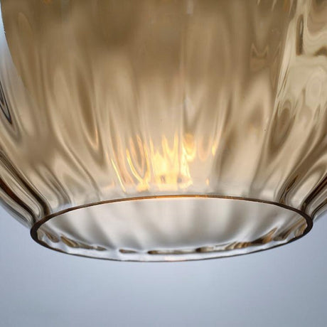 Wood Pendant Light with warm glow lighting | OroDwell