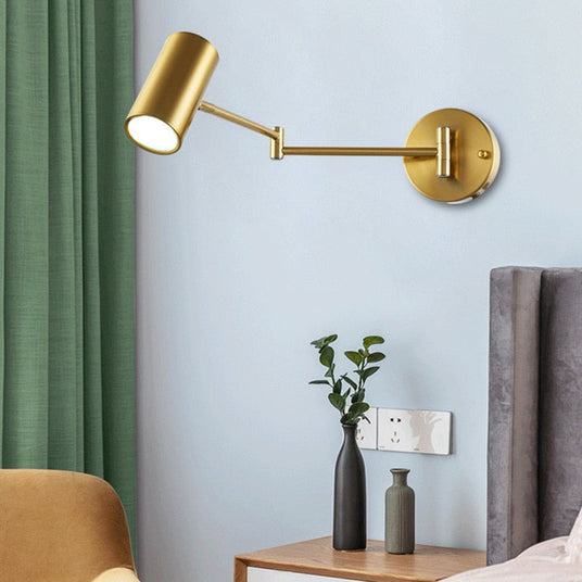 Swivel Wall Light for Living Room Decor