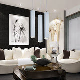 Elorra Cylinder Pendant Light Cord Installation Detail - OpalDwell