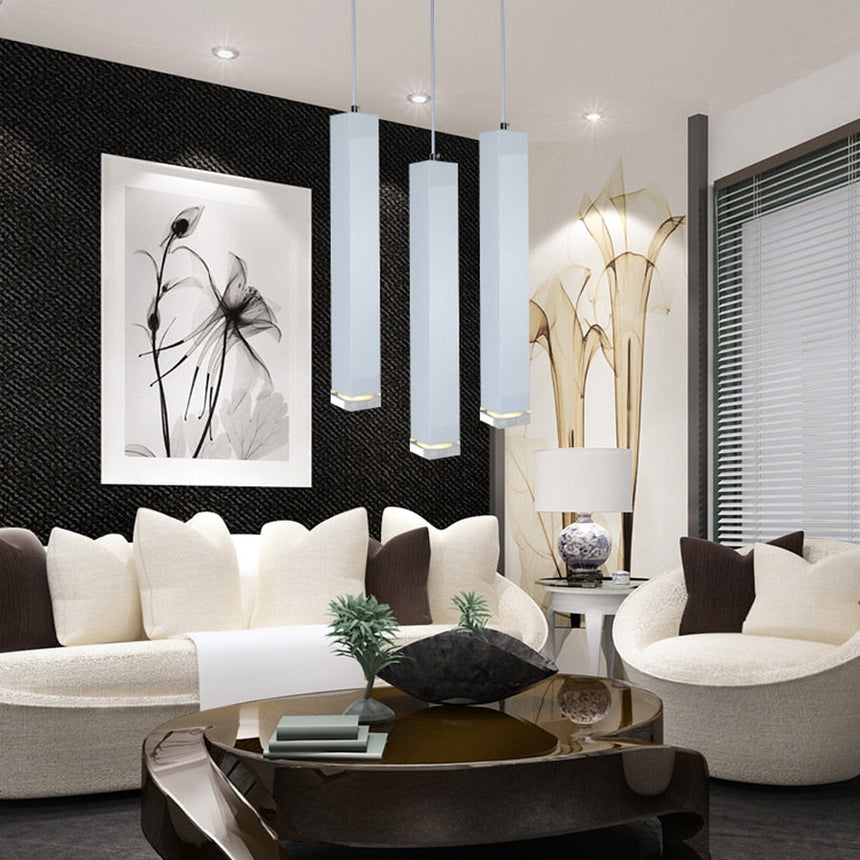 Elorra Cylinder Pendant Light Cord Installation Detail - OpalDwell