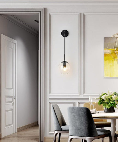 Wall sconce shown with stand removed