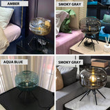 Compact table lamp for coffee table decor