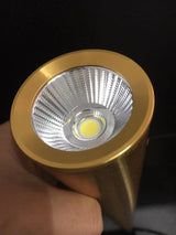Aluminum Cone Pendant Light Wedge Base Close-Up - OpalDwell