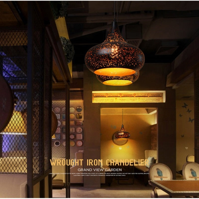 Touch switch pendant light for kitchen island