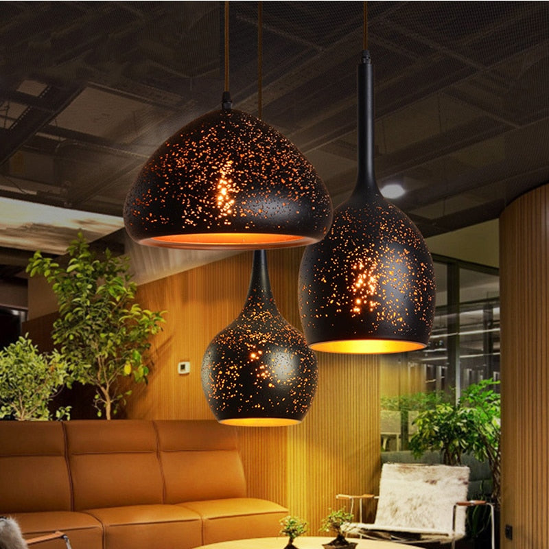Touch switch pendant light for kitchen island