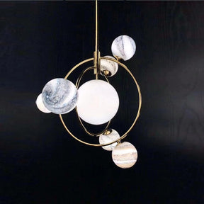 LumiSphere Chandelier - 13-Head Configuration