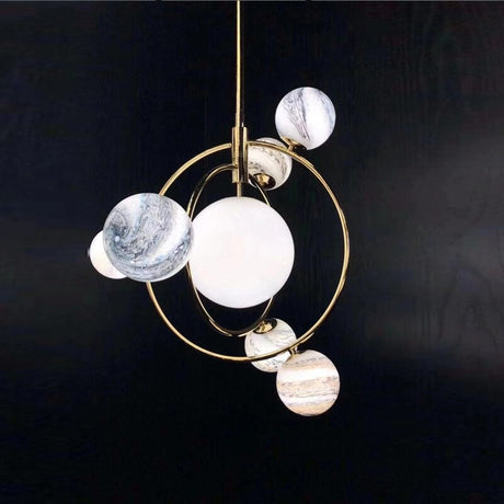 LumiSphere Chandelier - 13-Head Configuration
