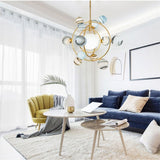 LumiSphere Chandelier - Modern Ceiling Fixture Detail