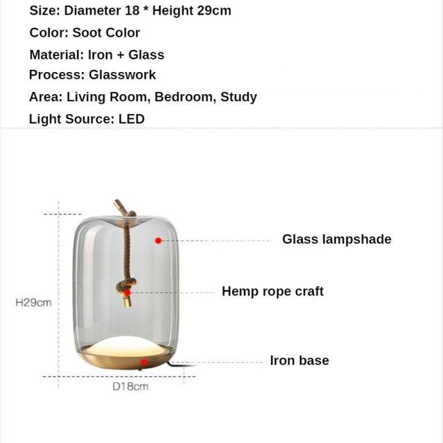 Skovra Table Lamp Modern Minimalist Style