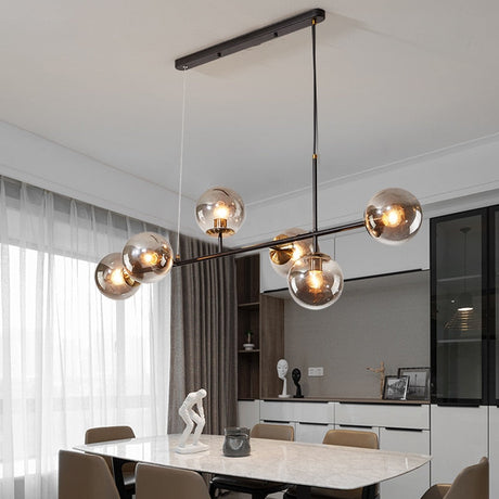 Solara Amber Glass Fixture for Hotel and Exhibition Spaces