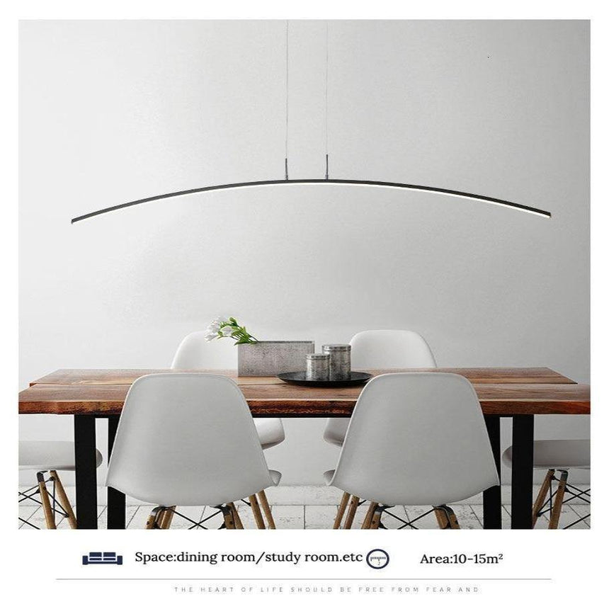 Nordic Chandelier for Minimalist Dining Spaces
