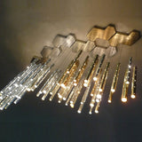 Chandelier with Adjustable Cord Length Detail