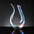 LumenAura Crystal Decanter for Aerating Red Wine and Rare Vintages