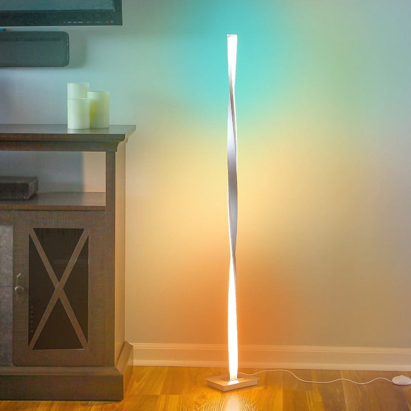 Contemporary standing lamp for living room