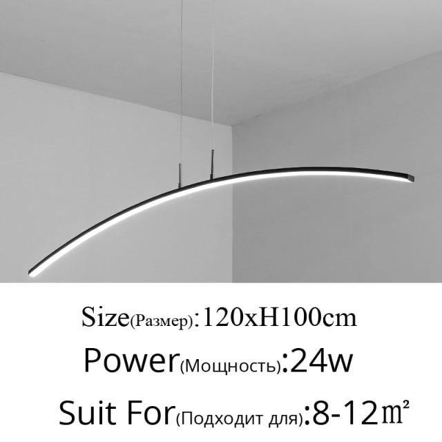 Arc Chandelier for Scandinavian Home Decor
