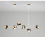 Solara Fixture – Gold Iron Rod Construction